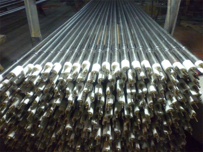 Heating tube for oxygen prod