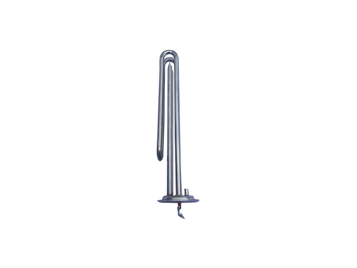 Water tank heating pipe