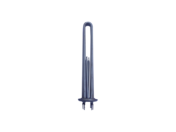 Water tank heating pipe