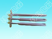 Electric heating tube of wat