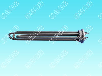 Flange electric heating pipe