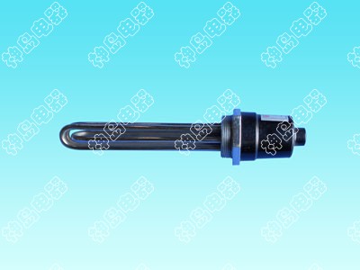 Solar electric heating tube