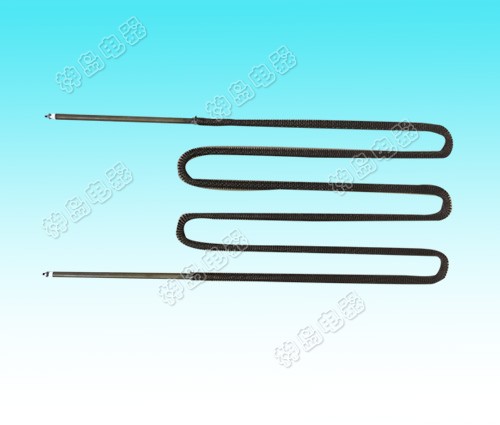 Finned tube for air duct hea